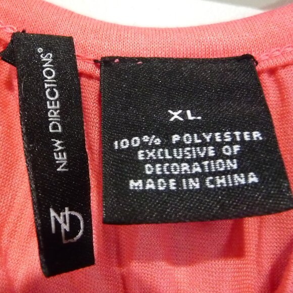 New Directions Peasant Blouse Size XL (May Fit 1X) - Picture 7 of 9